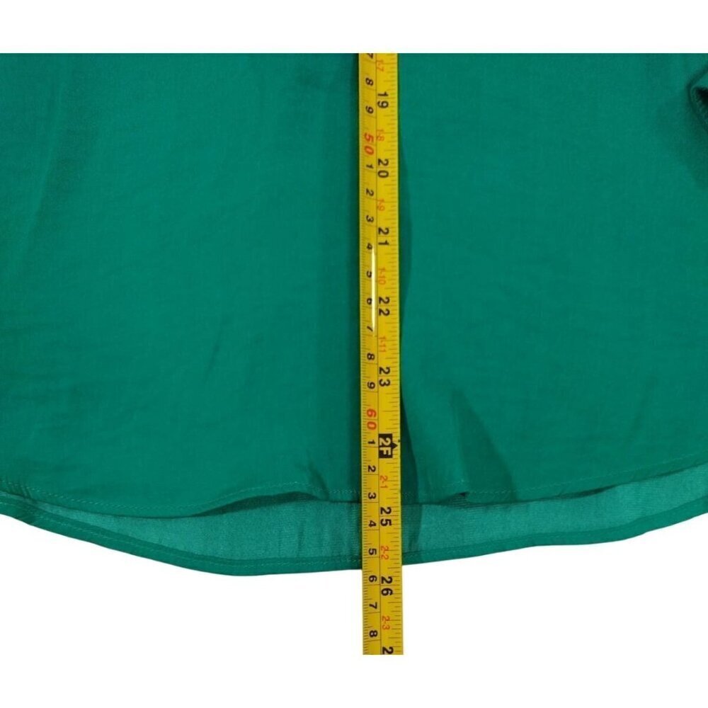 Maison DAmélie Paris Green Long Sleeve Button Detail Blouse XS Womens Top. - Picture 9 of 11